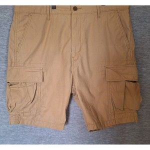 Levi's Signature Cargo Shorts Men's Adult 36 Tan Pockets Summer Classic Summer